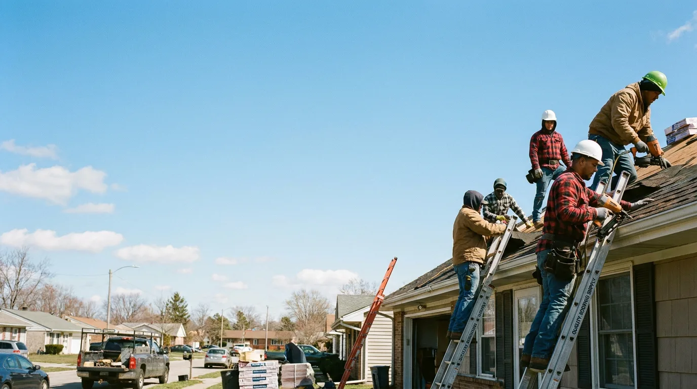 Roofing in Beecher City, IL near me